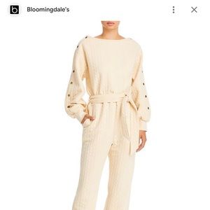 Aqua cable knit jumpsuit new with tag!